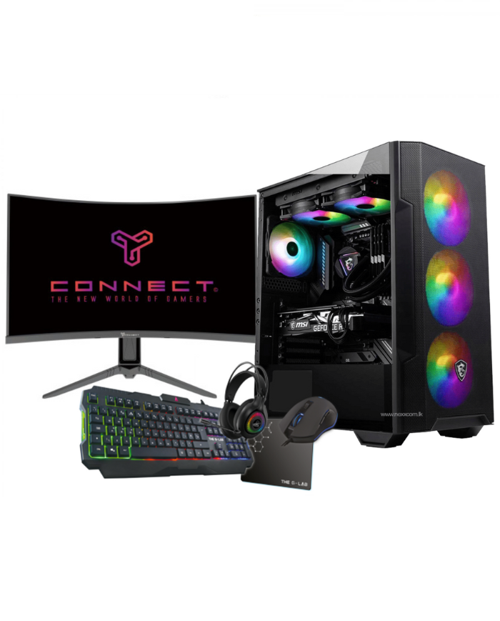 PC GAMER SETUP R5 5500 RTX3060 / CONNECT D224G 180Hz / PACK G LAB PC GAMER SETUP R5 5500 RTX3060 / CONNECT D224G 180Hz / PACK G LAB