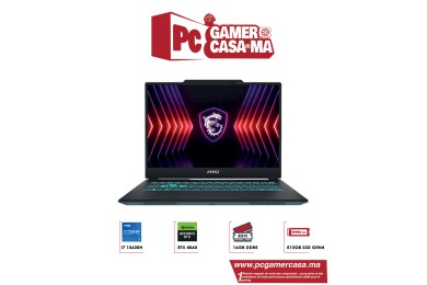 MSI CYBORG 15 A13VF-1473XMA i7 13620H/16GB DDR5/1TB/RTX4060 15.6" 144Hz - PC PORTABLE MSI CYBORG 15 A13VF-1473XMA i7 13620H/16GB DDR5/1TB/RTX4060 15.6" 144Hz - PC PORTABLE