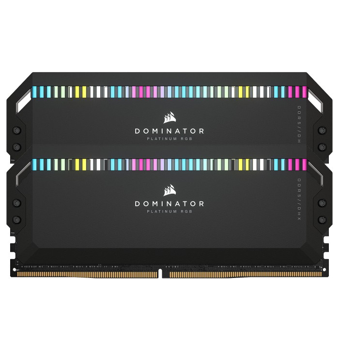 RAM Corsair Dominator Platinum DDR5 RGB 32 Go (2 x 16 Go) 5600 MHz - Pc Gamer Casa RAM Corsair Dominator Platinum DDR5 RGB 32 Go (2 x 16 Go) 5600 MHz - Pc Gamer Casa