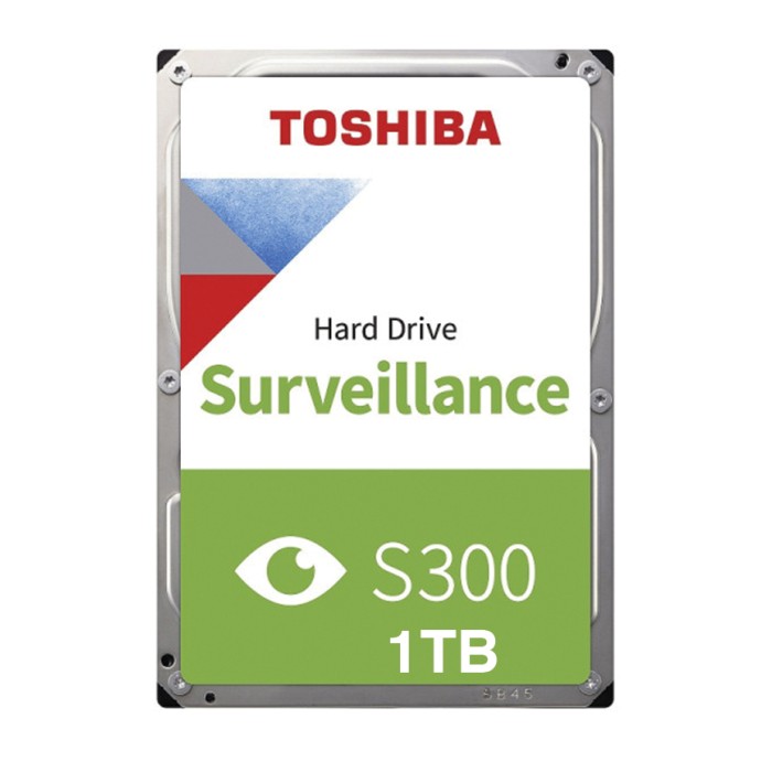 HDD Toshiba S300 Surveillance 3.5" 1TB - Disques Durs HDD Toshiba S300 Surveillance 3.5" 1TB - Disques Durs
