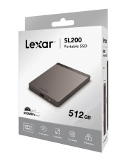 SSD Portable Lexar® SL200 512 Go - Disque Dur Externe SSD Portable Lexar® SL200 512 Go - Disque Dur Externe