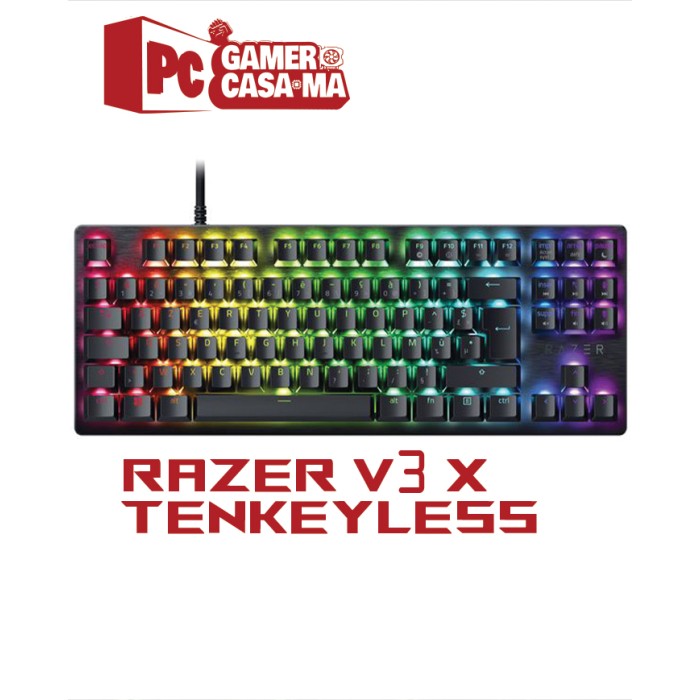 Razer Huntsman V3 X Tenkeyless (Red Switch) - Clavier Razer Huntsman V3 X Tenkeyless (Red Switch) - Clavier