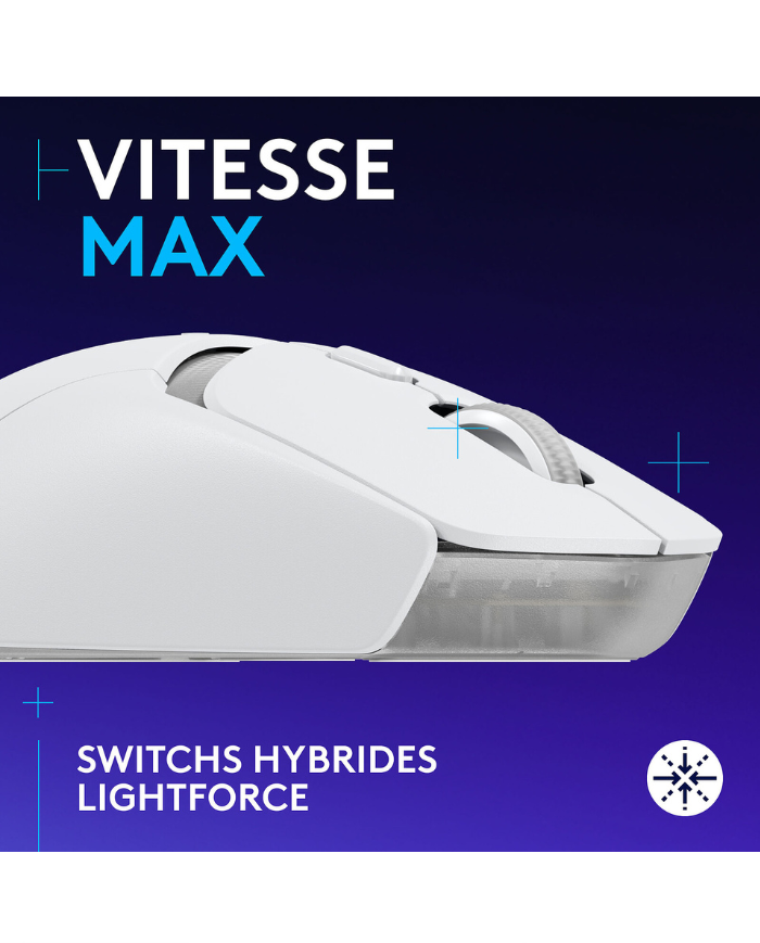Logitech G G309 Lightspeed Blanc - Souris PC. Logitech G G309 Lightspeed Blanc - Souris PC.