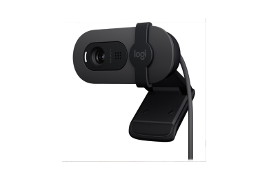 Logitech BRIO 100 (Graphite) - Webcam - Pc Gamer Casa Logitech BRIO 100 (Graphite) - Webcam - Pc Gamer Casa