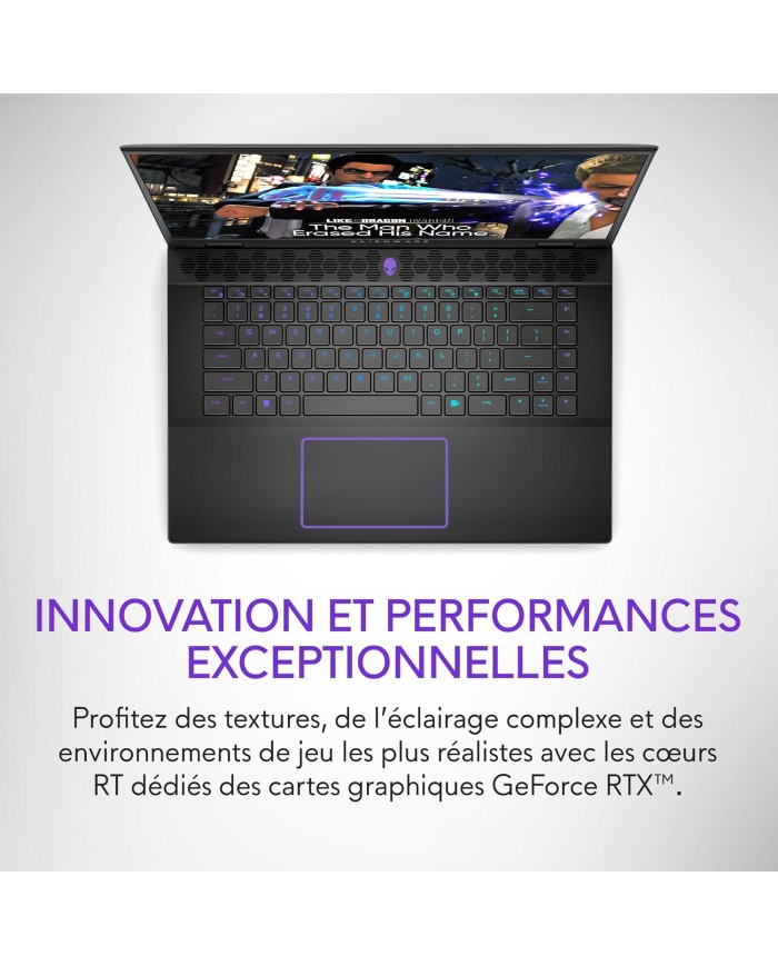 Dell Alienware m16 R2 2024 ULTRA9 185H/RTX 4070/32G/1TO  -  PC portable