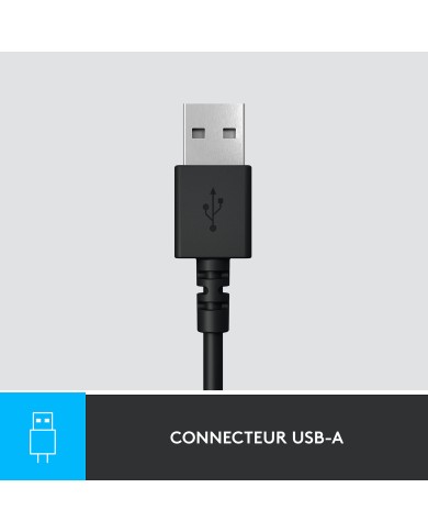 Logitech USB Headset H390 - Micro-casque - Pc Gamer Casa