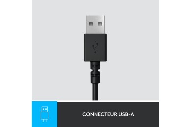 Logitech USB Headset H390 - Micro-casque - Pc Gamer Casa Logitech USB Headset H390 - Micro-casque - Pc Gamer Casa