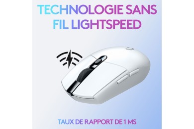 Logitech G305 Lightspeed Wireless Gaming Mouse (Blanc) Logitech G305 Lightspeed Wireless Gaming Mouse (Blanc)