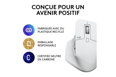 Logitech MX Master 3S (Pale Grey) - Souris PC - Pc Gamer Casa Logitech MX Master 3S (Pale Grey) - Souris PC - Pc Gamer Casa