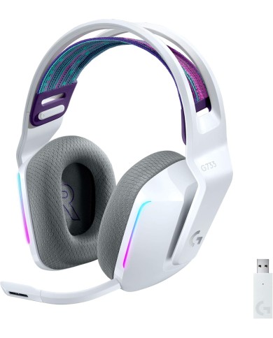 Logitech G733 Lightspeed (Blanc) - Micro-casque