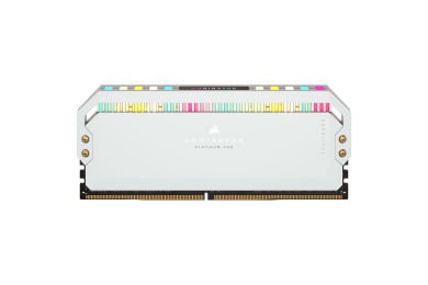 Corsair Dominator Platinum DDR5 RGB 32 Go (2 x 16 Go) 6000 MHz CL30 - Blanc - Pc Gamer Casa
