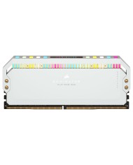Corsair Dominator Platinum DDR5 RGB 32 Go (2 x 16 Go) 6000 MHz CL30 - Blanc - Pc Gamer Casa Corsair Dominator Platinum DDR5 RGB 32 Go (2 x 16 Go) 6000 MHz CL30 - Blanc - Pc Gamer Casa