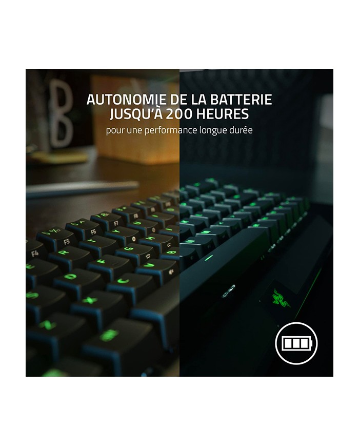 Razer BlackWidow V3 Mini HyperSpeed (Yellow Switches) – Clavier Gaming