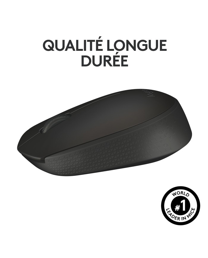 Logitech M171 Wireless Mouse (Noir) - Souris Pc Logitech M171 Wireless Mouse (Noir) - Souris Pc