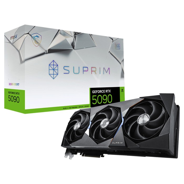 MSI GeForce RTX 5090 32G SUPRIM SOC - Pc Gamer Casa MSI GeForce RTX 5090 32G SUPRIM SOC - Pc Gamer Casa