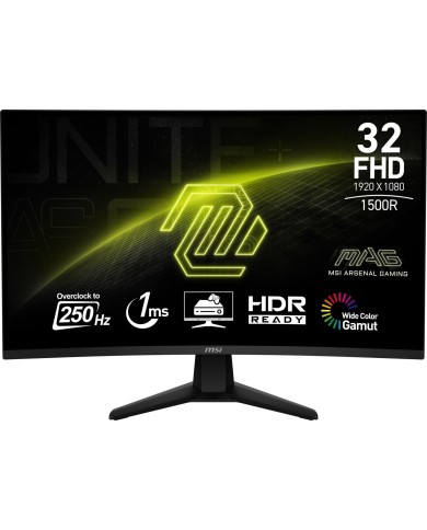 MSI MAG 32C6X 32" 250Hz Curved - Moniteur MSI MAROC MSI MAG 32C6X 32" 250Hz Curved - Moniteur MSI MAROC