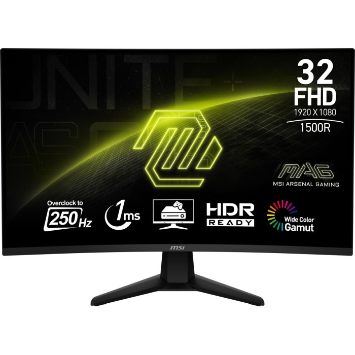 MSI MAG 32C6X 32" 250Hz Curved - Moniteur MSI MAROC MSI MAG 32C6X 32" 250Hz Curved - Moniteur MSI MAROC