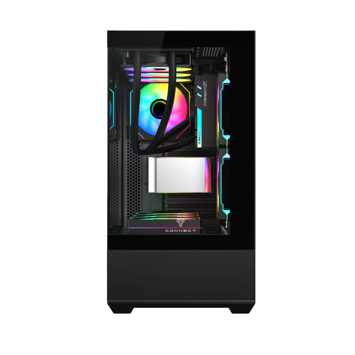 CONNECT Panoglass ARGB v2 - Boîtier gamer CONNECT Panoglass ARGB v2 - Boîtier gamer