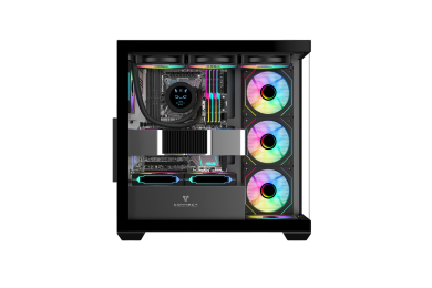 CONNECT Panoglass ARGB v2 - Boîtier gamer CONNECT Panoglass ARGB v2 - Boîtier gamer