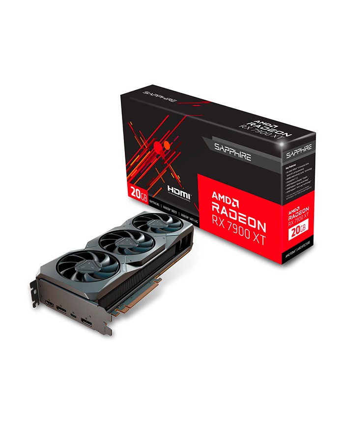 Sapphire Radeon RX 7900 XT 20 Go. - Carte Graphique Sapphire Radeon RX 7900 XT 20 Go. - Carte Graphique