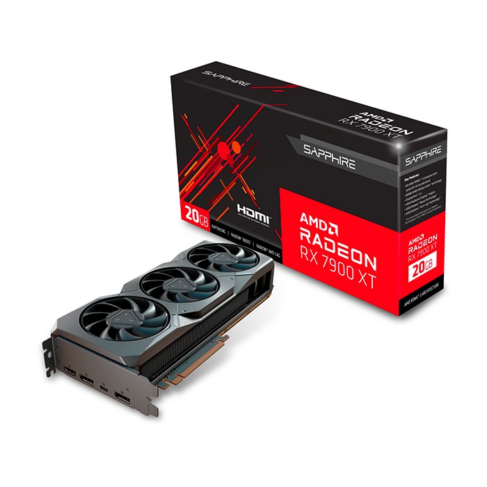 Sapphire Radeon RX 7900 XT 20 Go. - Carte Graphique Sapphire Radeon RX 7900 XT 20 Go. - Carte Graphique