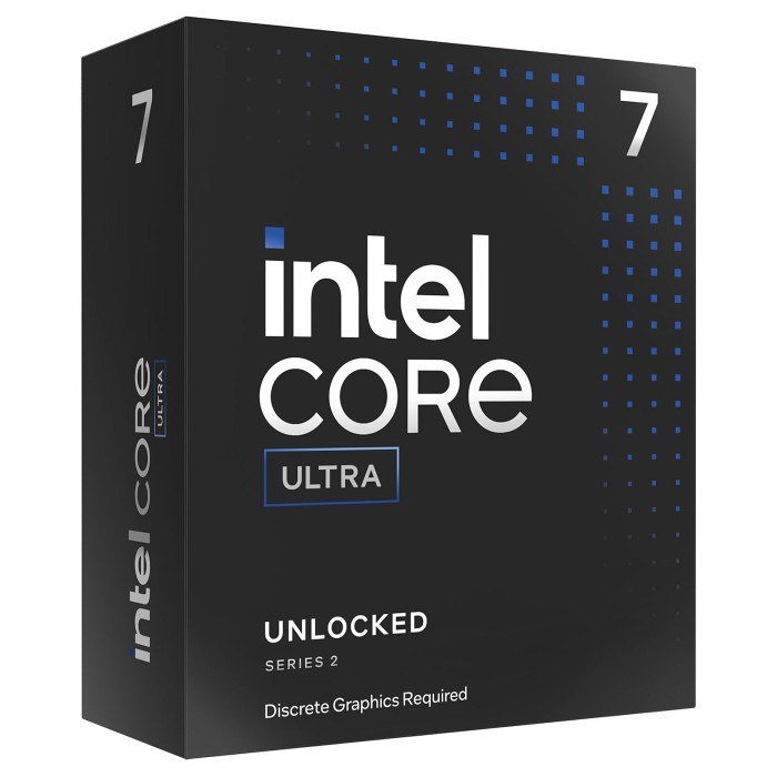Intel Core Ultra 7 265KF (3.9 GHz / 5.5 GHz). - Processeur