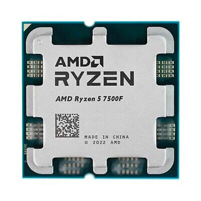 AMD Ryzen 5 7500F Wraith Stealth (3.7 GHz / 5.0 GHz). - Processeur AMD Ryzen 5 7500F Wraith Stealth (3.7 GHz / 5.0 GHz). - Processeur