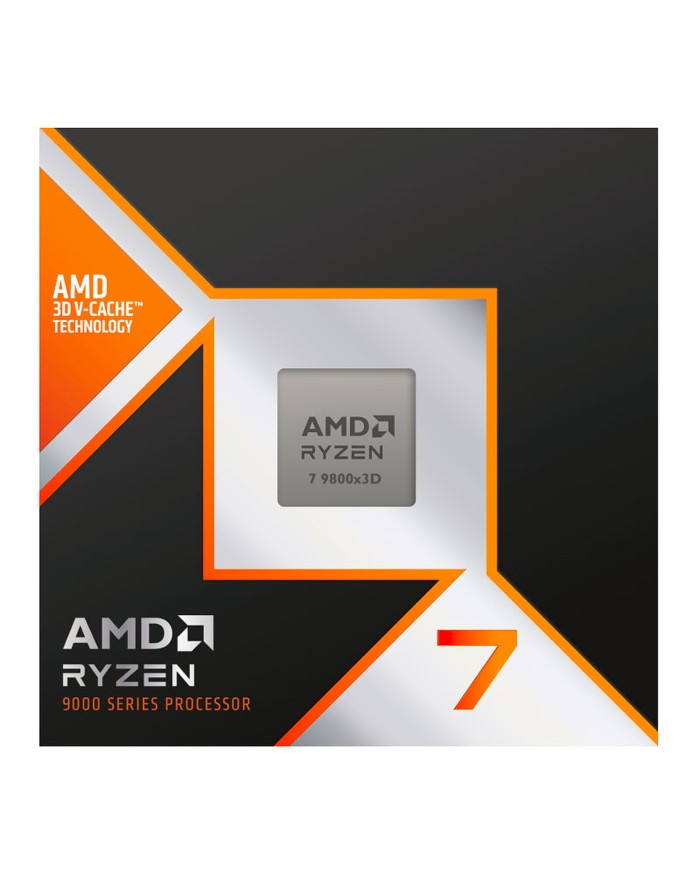 AMD Ryzen 7 9800X3D (4.7 GHz / 5.2 GHz) TRAY. - Processeur