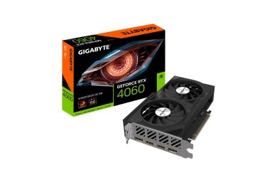 Gigabyte GeForce RTX 4060 WINDFORCE OC 8G - CARTE GRAPHIQUE Gigabyte GeForce RTX 4060 WINDFORCE OC 8G - CARTE GRAPHIQUE