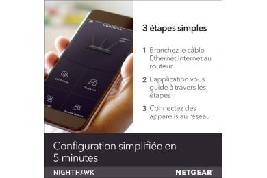 Routeur Wi-Fi Netgear Nighthawk R7000 AC1900 | PCGAMERCASA