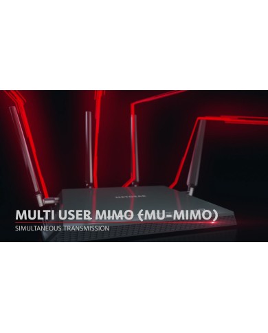 NETGEAR AC2600 Nighthawk X4S – Routeur Wi-Fi Intelligent avec MU-MIMO et Quad Stream | PCGAMERCASA