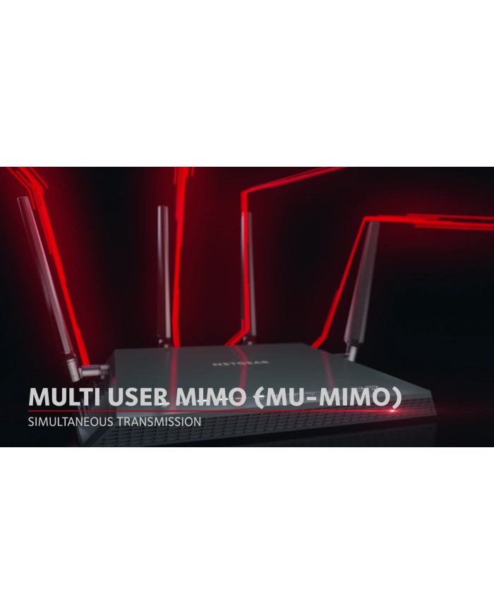 NETGEAR AC2600 Nighthawk X4S – Routeur Wi-Fi Intelligent avec MU-MIMO et Quad Stream | PCGAMERCASA NETGEAR AC2600 Nighthawk X4S – Routeur Wi-Fi Intelligent avec MU-MIMO et Quad Stream | PCGAMERCASA