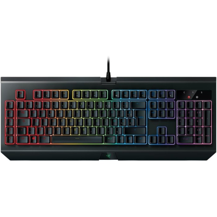 Razer BlackWidow Chroma V2 - Clavier Gaming Mécanique RGB (Green Switch, AZERTY) | PCGAMERCASA Razer BlackWidow Chroma V2 - Clavier Gaming Mécanique RGB (Green Switch, AZERTY) | PCGAMERCASA