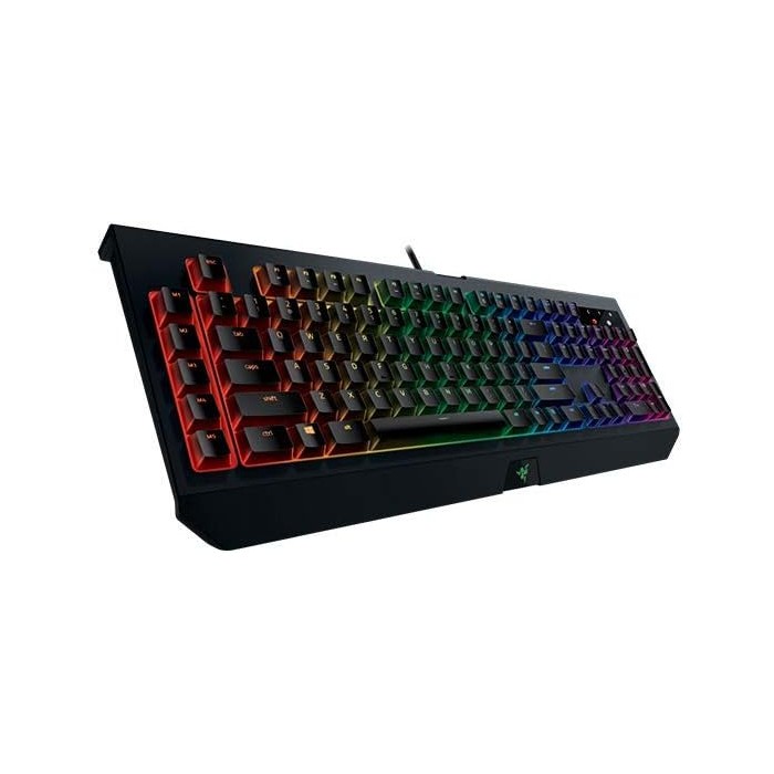 Razer BlackWidow Chroma V2 - Clavier Gaming Mécanique RGB (Green Switch, AZERTY) | PCGAMERCASA Razer BlackWidow Chroma V2 - Clavier Gaming Mécanique RGB (Green Switch, AZERTY) | PCGAMERCASA