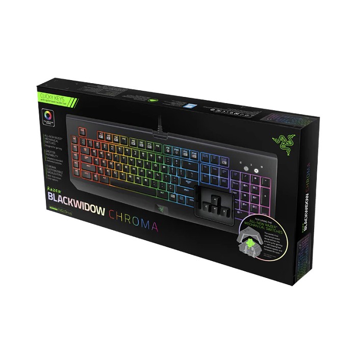 Razer BlackWidow Chroma – Clavier Gaming Mécanique RGB Razer BlackWidow Chroma – Clavier Gaming Mécanique RGB