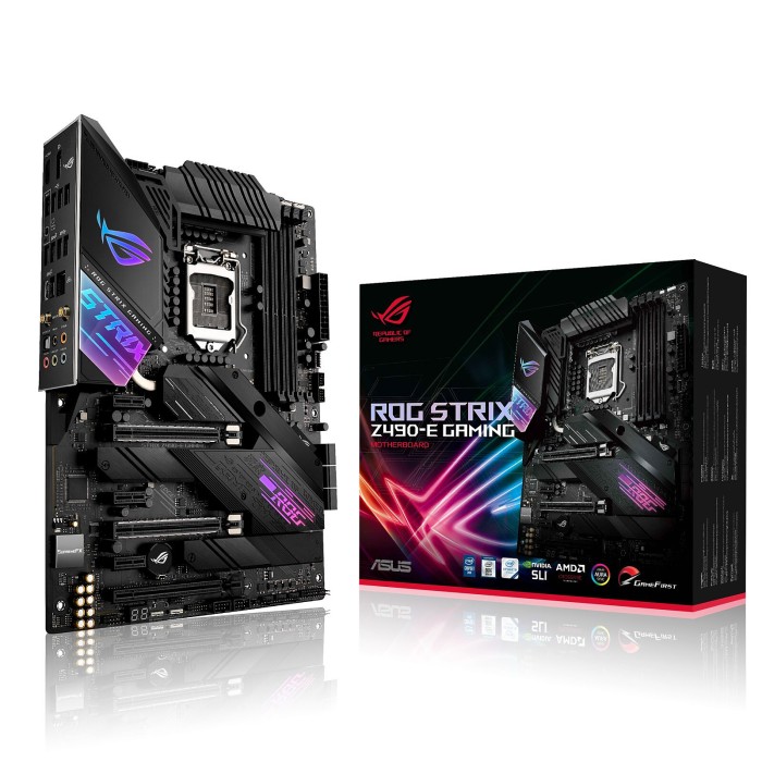 ASUS ROG STRIX Z490-E GAMING – Carte Mère Intel ASUS ROG STRIX Z490-E GAMING – Carte Mère Intel