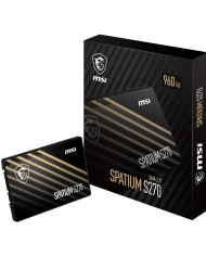 MSI SPATIUM S270 960GB SSD SATA 2.5 - Disque SSD Interne MSI SPATIUM S270 960GB SSD SATA 2.5 - Disque SSD Interne