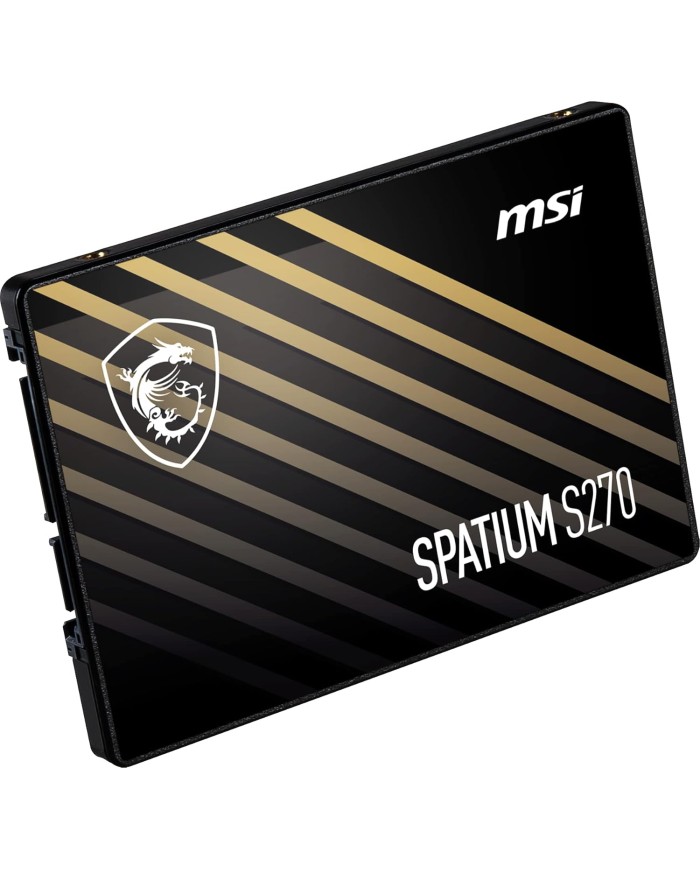 MSI SPATIUM S270 960GB SSD SATA 2.5 - Disque SSD Interne MSI SPATIUM S270 960GB SSD SATA 2.5 - Disque SSD Interne