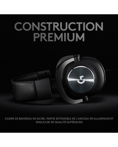 Logitech G Pro X Gaming Headset (Noir) – Casque Gamer