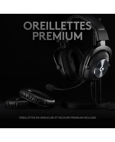 Logitech G Pro X Gaming Headset (Noir) – Casque Gamer
