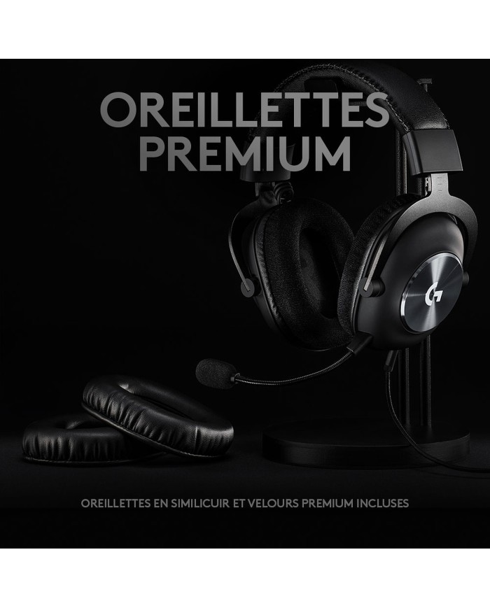 Logitech G Pro X Gaming Headset (Noir) – Casque Gamer