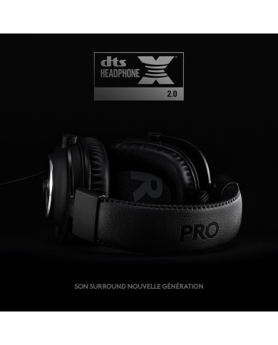 Logitech G Pro X Gaming Headset (Noir) – Casque Gamer
