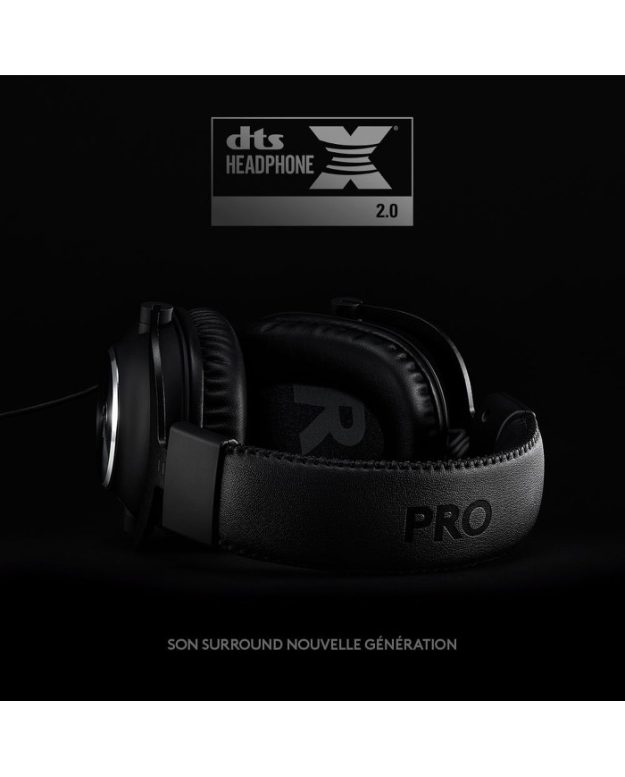Logitech G Pro X Gaming Headset (Noir) – Casque Gamer