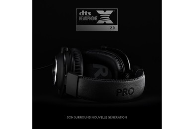 Logitech G Pro X Gaming Headset (Noir) – Casque Gamer