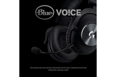 Logitech G Pro X Gaming Headset (Noir) – Casque Gamer