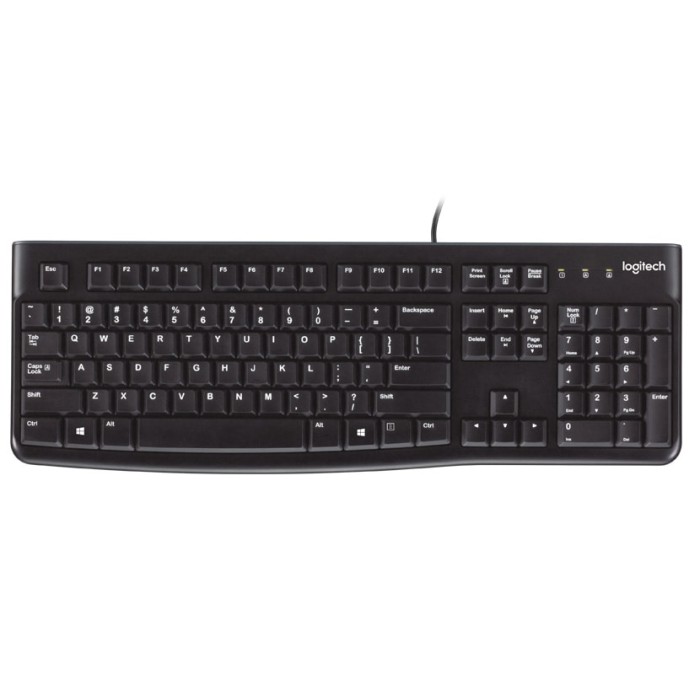 Logitech Keyboard K120 – Clavier Filaire Logitech Keyboard K120 – Clavier Filaire