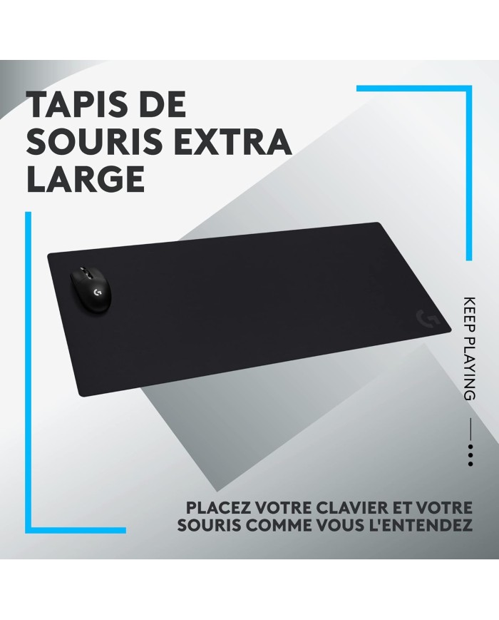 Tapis de Souris Gaming Logitech G840 XL – Précision et Stabilité