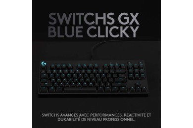 Clavier Logitech G Pro TKL – Clavier Mécanique Clavier Logitech G Pro TKL – Clavier Mécanique