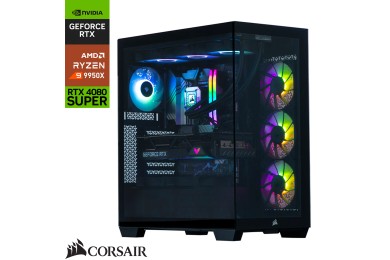 PC Gamer - Ryzen 9 9950X & RTX 4080 SUPER| PCGAMERCASA
