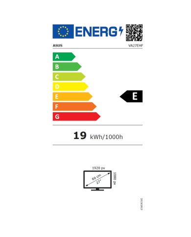 ASUS 27" LED - VA27EHF. - Ecran PC ASUS 27" LED - VA27EHF. - Ecran PC